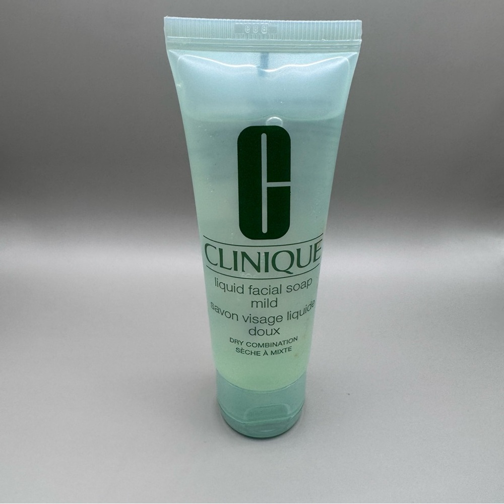 New Clinique Liquid Facial Soap Mild For Dry Combination Skin 1.7oz/50ml